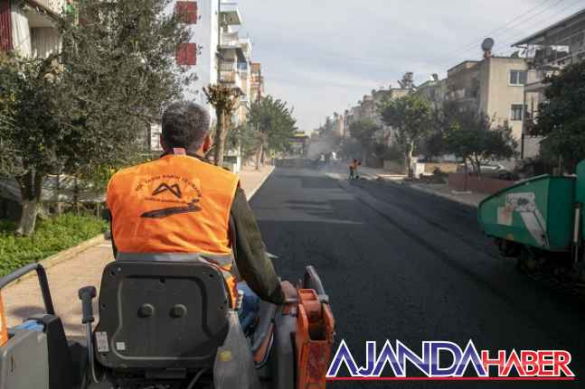 Büyükşehir’den Mahallere Toplam 2 Bin 500 Ton Asfalt Döküldü