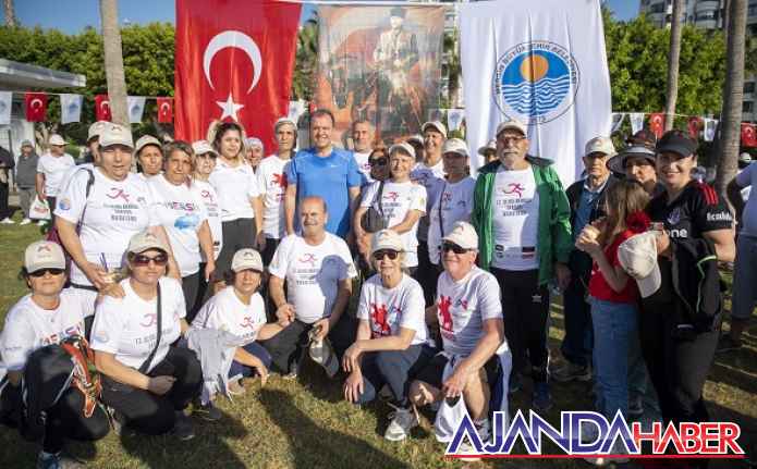 Mersin Büyükşehir’in ‘Bilinçli Spor’ Etkinliği 19 Mayıs Coşkusuyla Renklendi