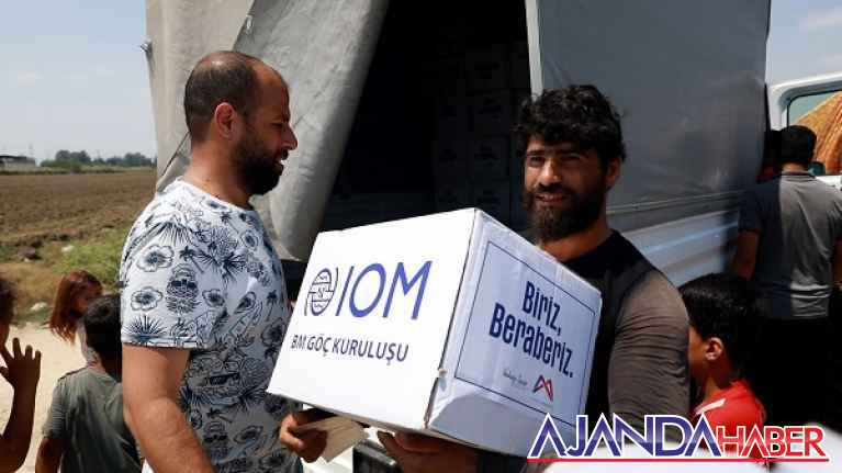 Büyükşehir Ve Iom İşbirliğiyle 5 Bin Hijyen Kolisi Dağıtıldı