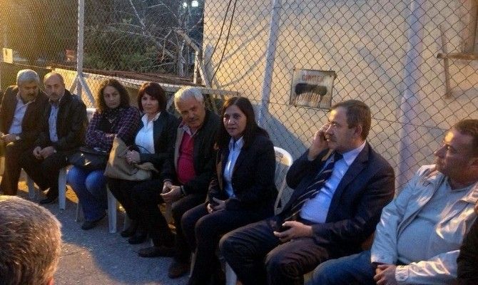 Eş Başkanlar Mutlu Ve Türk, ’Çadır Otogarını’ Ziyaret ETİ