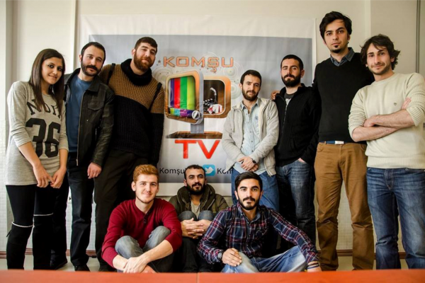 'KOMŞU TV' ÜÇÜNCÜ PROGRAMINI ÇEKTİ 