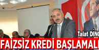 Esnafa Faizsiz Kredi Dönemi Başlasın