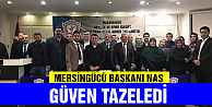 Başkan Nas Güven Tazeledi