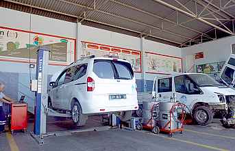 Meski Araçlarının bakımını yapmaya başladı