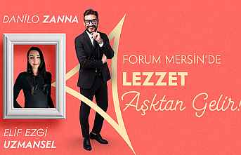 İtalyan Şef Danilo Zanna Mersin Forum'da