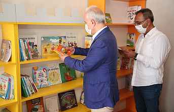 Gültak,çocuk kütüphanesi ve oyun alanını hizmete açtı