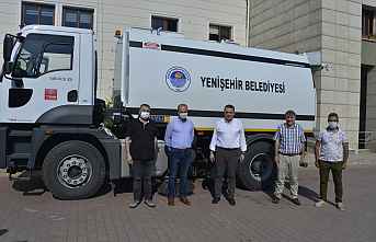 TBB’den Yenişehir Belediyesine temizlik aracı