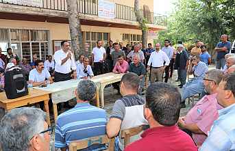 Yılmaz'dan Bayram öncesi Mahalle Ziyaretleri