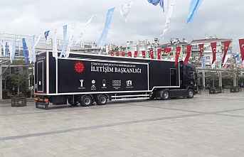 "DİJİTAL TIR" MERSİN ŞEHRİNDE