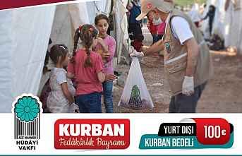 Hüdayi Vakfından Kurban Bedeli