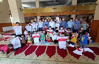 FUTBOL KURSUNA KATILAN ÖĞRENCİLERE