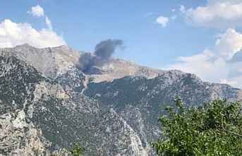 Kahramanmaraş'ta  BE-200 Rus uçağı..