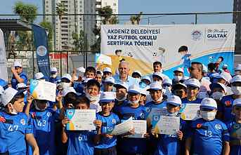 YAZ FUTBOL OKULU SERTİFİKA TÖRENİ