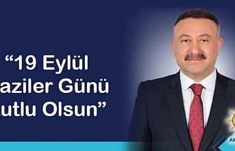 19 Eylül Gaziler Günü Mesajı