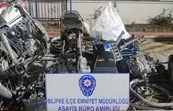 Silifke’de Motosiklet Hırsızları Yakalandı
