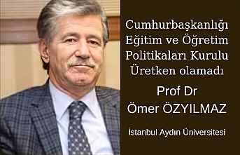 CB Eğitim ve Öğretim Kurulu Üretken olamadı