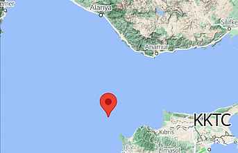 Kıbrıs açıklarında 6,1 şiddetinde deprem oldu