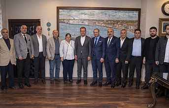 Başkan Seçer, Mtso Başkanı Kızıltan Ve Und Mersin...
