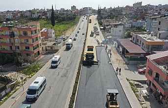 Büyükşehir’den Toroslar Da Yol Yenileme Çalışması