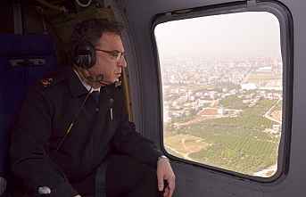 Jandarmadan Helikopter Destekli Trafik Denetimi