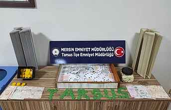 Kıraathane görünümlü kumarhanelere Tarsus polisinden...