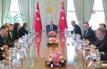 Erdoğan, Beşiktaş Kulübü Başkanı ve yönetim...