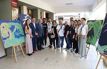 Mersin'de Uluslararası Sanat Çalıştayı Sona...