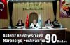 Akdeniz Belediyesi'nden Narenciye Festivali'ne 90...