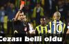Alex'e bir maç ceza
