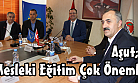 Aşut; Mesleki Eğitim Çok Önemli