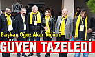 Başkan Oğuz Akar Tülücü Güven Tazeledi