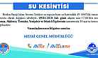Dikkat Su Kesintisi