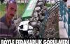 Fedakar şoför faciayı önledi 