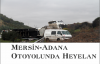 Mersin-Adana Otoyolunda Heyelan