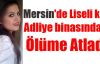 Mersin Adliyesi'nde genç kız intihar etti