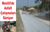 Mezitli'de Asfalt Çalışmaları Sürüyor