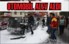 Otomobil Alev Aldı