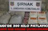 Şırnak'ta 300 kilo patlayıcı ele geçirildi 