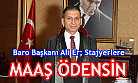 Stajyerlere Maaş Verilmeli
