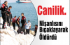 Şüpelendiği Nişanlısını Bıçakla Öldürdü...